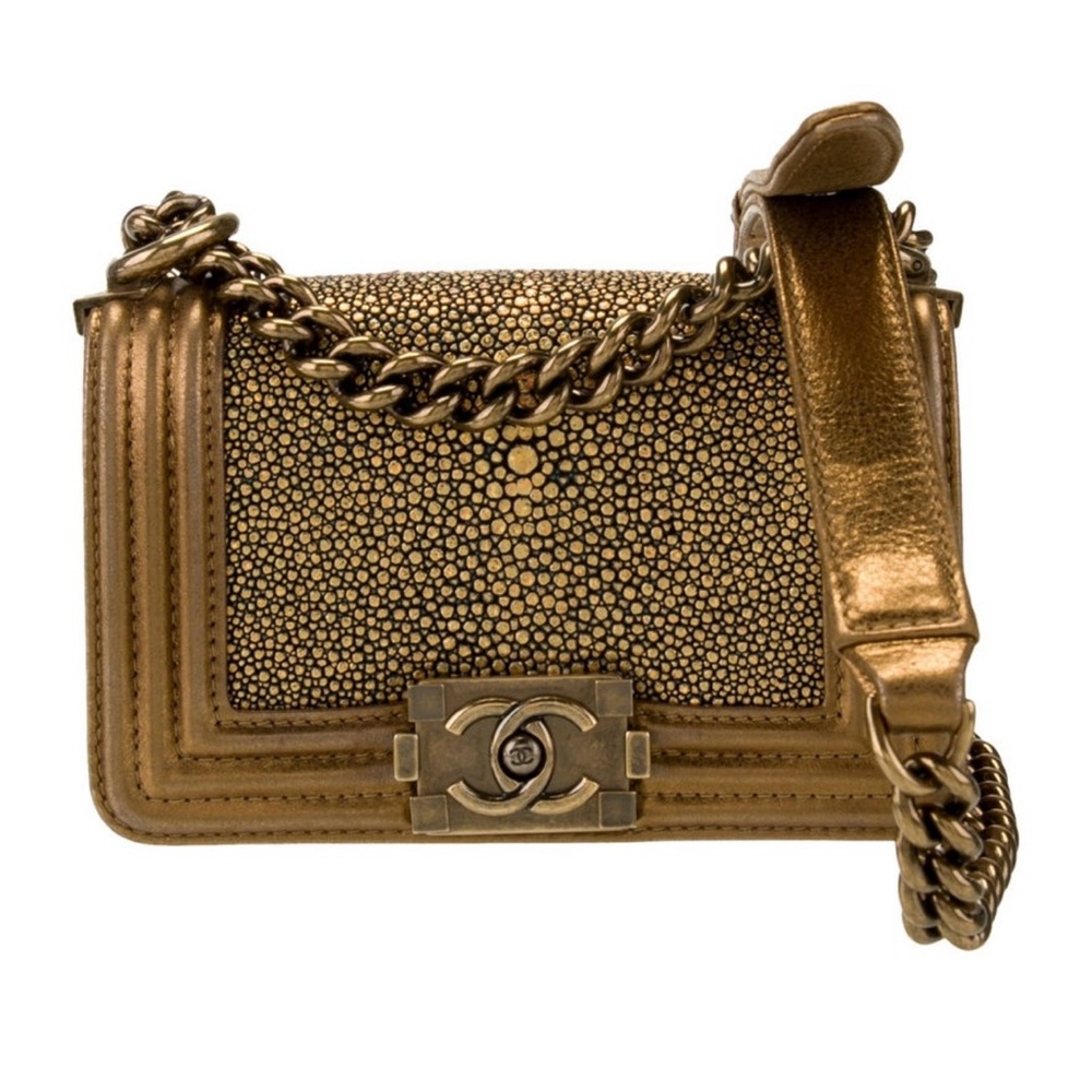 Chanel
Small Galuchat Stingray Boy Flap Bag